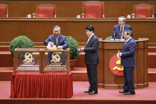 danh sách các đồng chí trúng cử vào Ban Chấp hành Trung ương Đảng khóa XIV