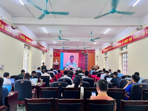 Tập huấn, bồi dưỡng nghiệp vụ về lĩnh vực Khoa học và Công nghệ cho cán bộ, công chức, viên chức xã