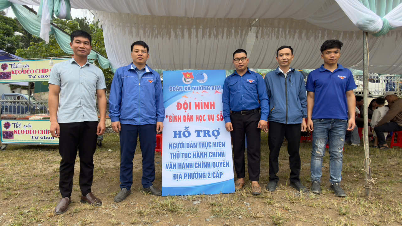 TỔ CỘNG NGHỆ SỐ CỘNG ĐỒNG XÃ MƯỜNG KIM