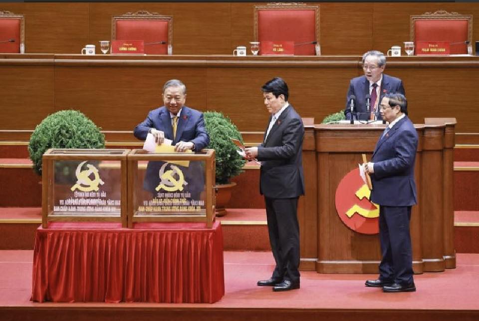 danh sách các đồng chí trúng cử vào Ban Chấp hành Trung ương Đảng khóa XIV